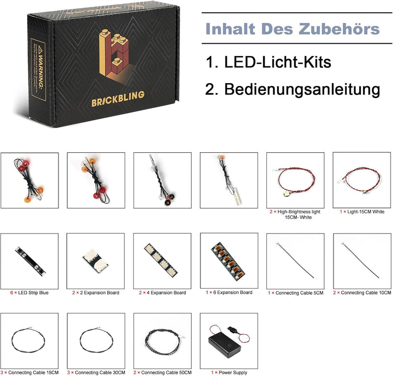 Led Licht Set Kompatibel mit Lego Volvo FMX Truck & EC230 Electric Excavator (Kein Modell), Dekorati