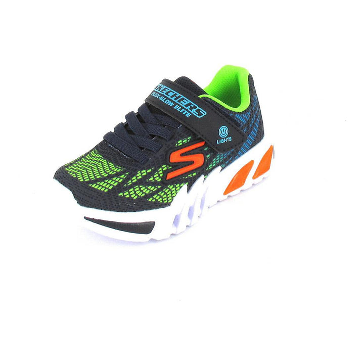 Skechers Jungen 403900l Rybk Sneaker 27 EU Navy Synthetic Multi Trim, 27 EU Navy Synthetic Multi Tri