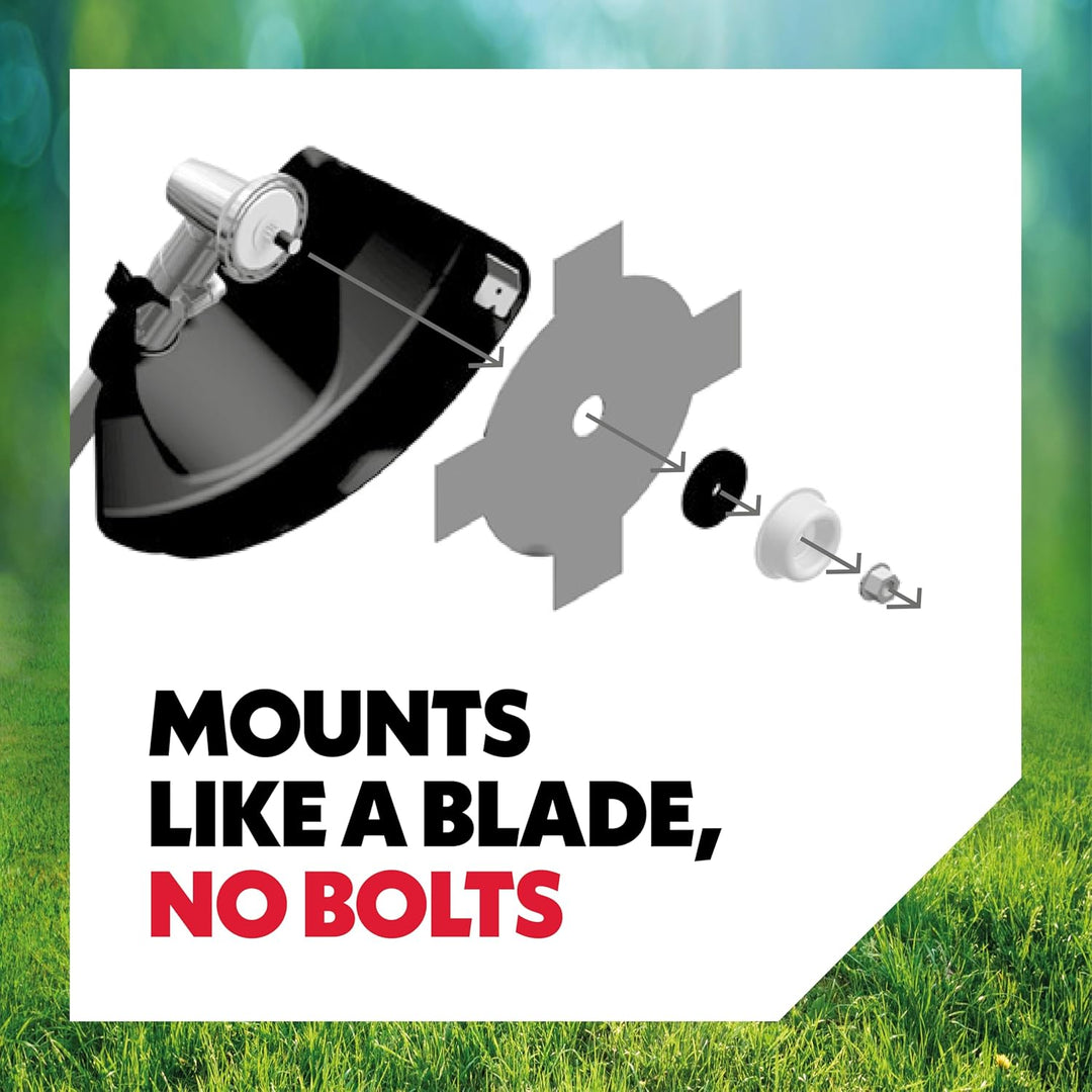 Oregon Universal-Fadenkopf Tap & Go, geeignet für die meisten Freischneider/Rasentrimmer mit geradem