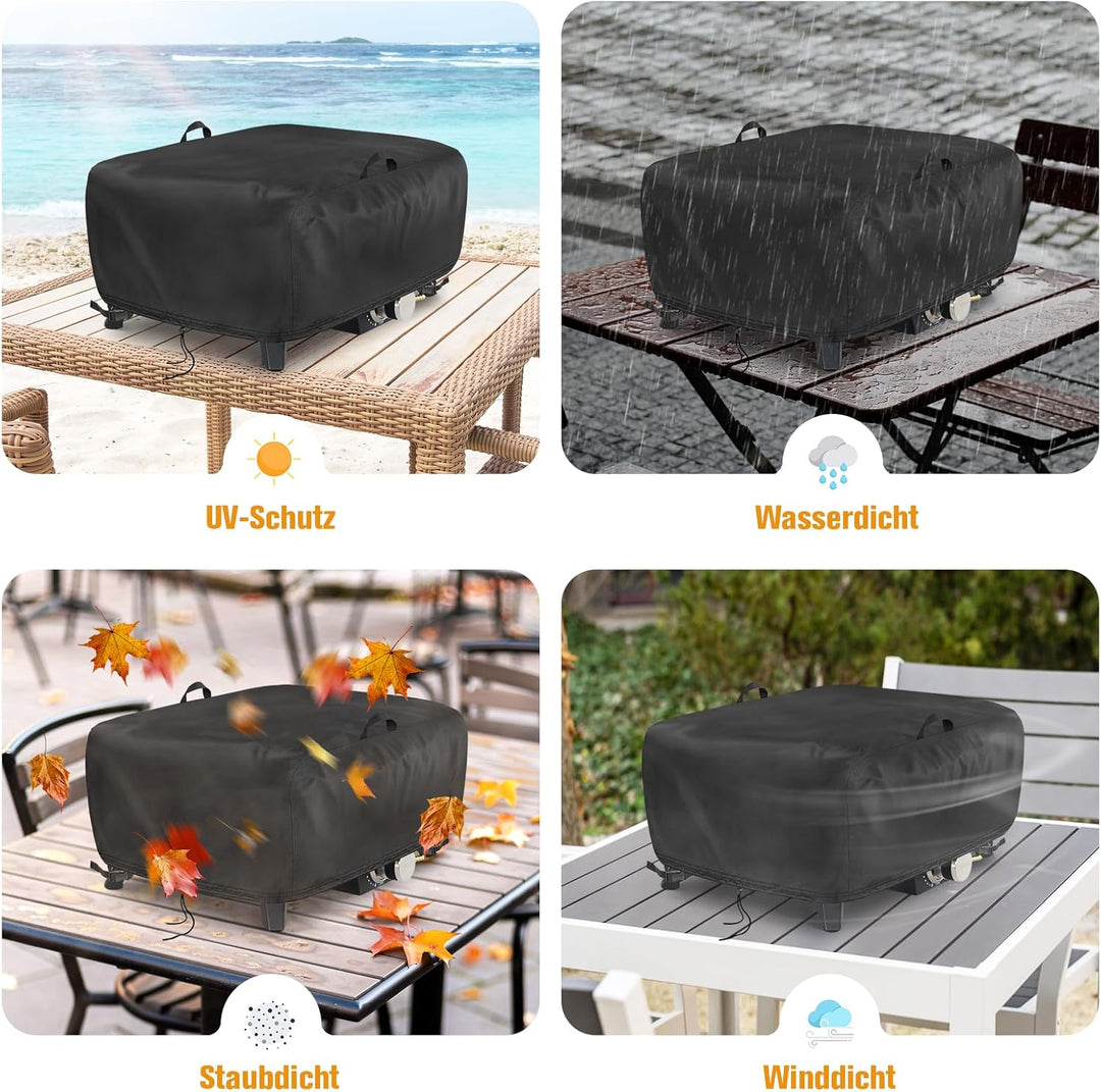 Fenghome Pizzaofen Abdeckung für Cozze 90349 13" Gas Pizza Ofen, Wasserdicht Staubdicht Pizzaofen Tr