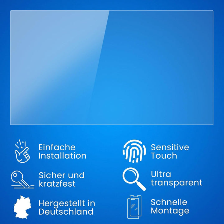 atFoliX Schutzfolie kompatibel mit HP 27er Folie, ultraklare FX Displayschutzfolie