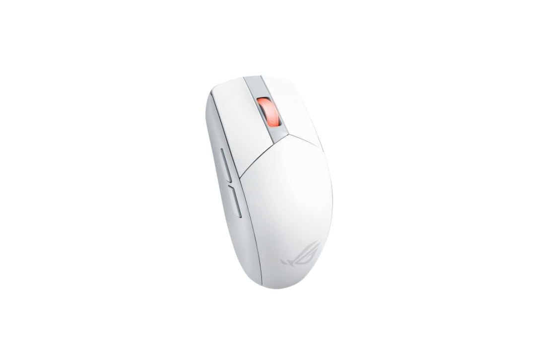 ASUS ROG Strix Impact III Wireless White Gaming-Maus (optischer Sensor ROG AimPoint, ROG SpeedNova W