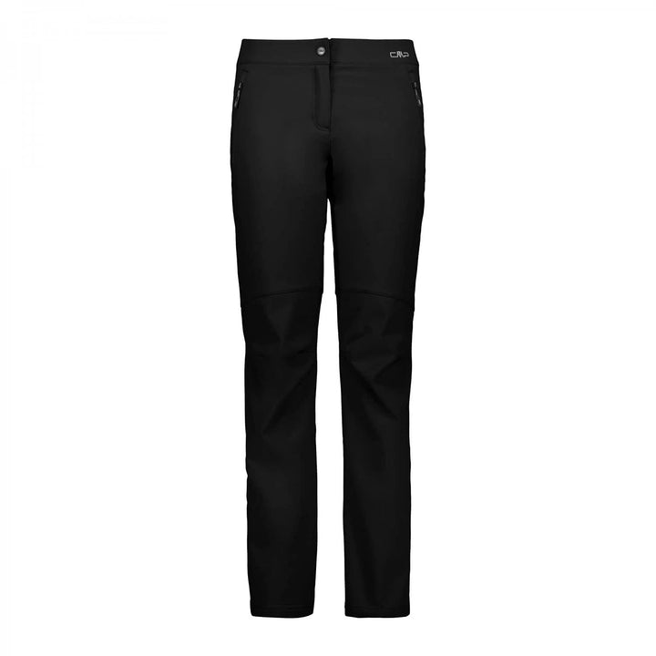 CMP Damen Hose Softshellhose für Damen 38 Schwarz, 38 Schwarz
