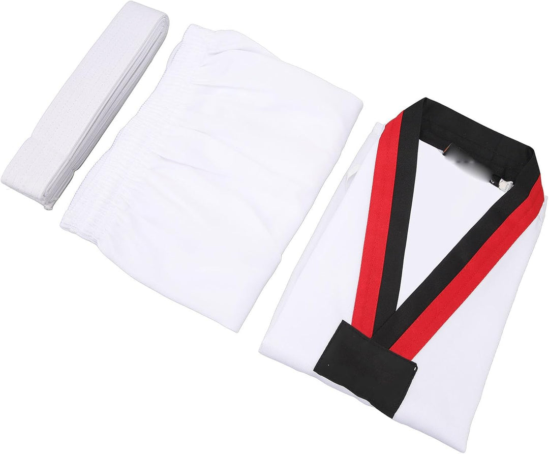 Taekwondo-Anzug, Elastischer Bund, rutschfest, Atmungsaktiv, Bequem, Taekwondo-Anzug für Zum Trainin