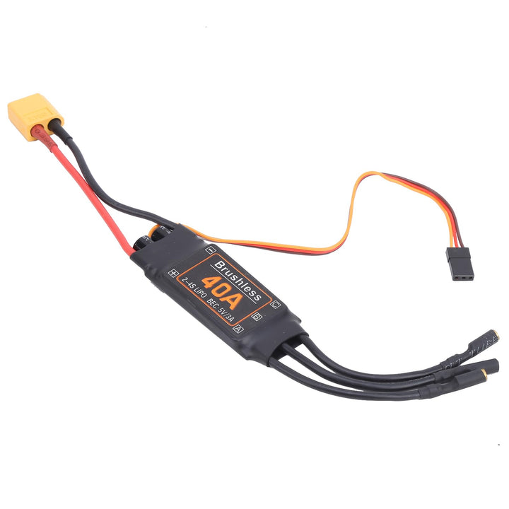 40A ESC Regler, Drohne RC Brushless, LiPo Akku 2-4S, BEC Drosselkalibrierung, Flugzeug Modellbau, FP