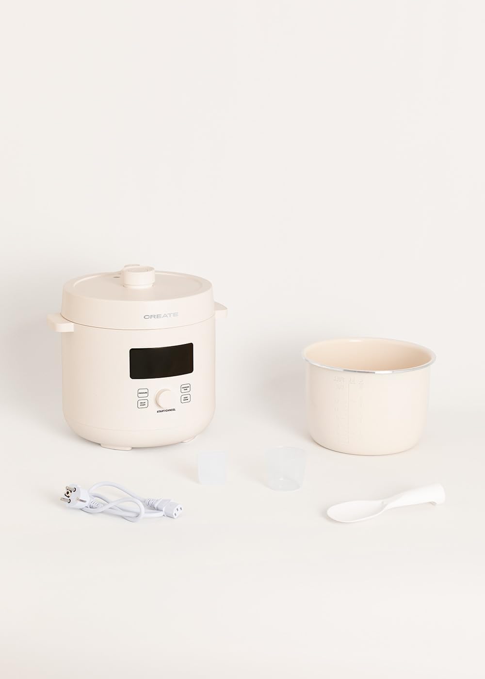 CREATE/PRESSURE COOKER STUDIO/Multifunktioneller programmierbarer elektrischer Schnellkochtopf 6L Cr