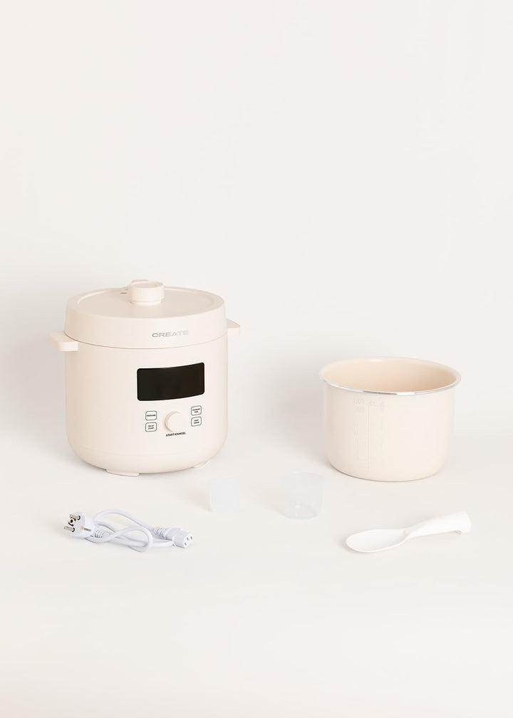 CREATE/PRESSURE COOKER STUDIO/Multifunktioneller programmierbarer elektrischer Schnellkochtopf 6L Cr
