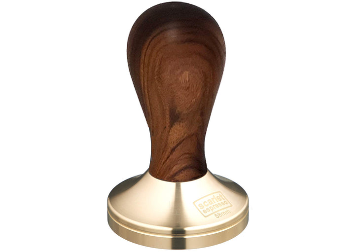 scarlet espresso | Tamper »Classic Deluxe« für Barista; mit ergonomischem Griff aus Edelholz und prä
