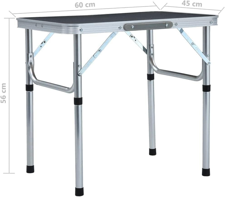 vidaXL Campingtisch Klappbar Klapptisch Koffertisch Falttisch Gartentisch Partytisch Aluminiumtisch