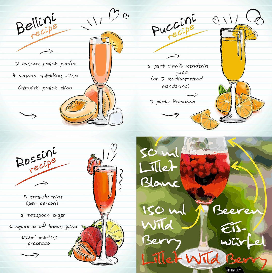 Topkapi elite Champagner Gläser Unglinghausen │ Prosecco Gläser Sektgläser Schaumwein Gläser Lillet
