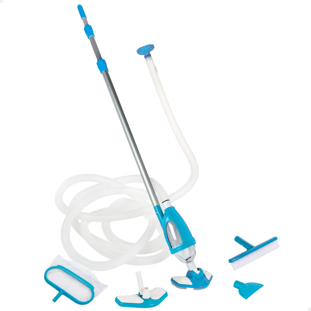 Intex Deluxe Pool Maintenance Kit - Poolzubehör - Pool Reinigungsset - 5-teilig, Mehrfarbig 5-teilig