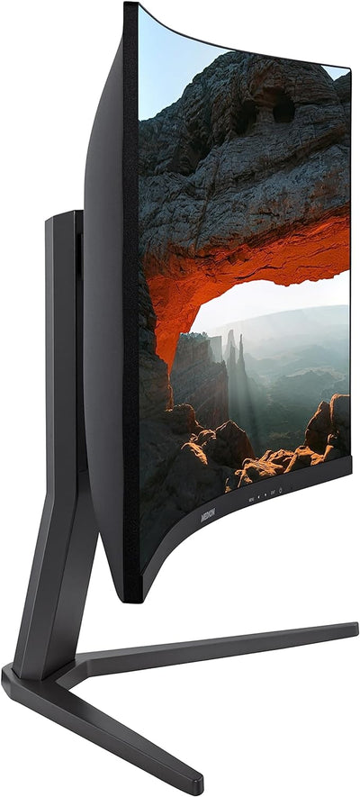 MEDION X52708 68,6 cm (27 Zoll) QHD Widescreen Curved Monitor (165Hz, 1440p, Adaptive Sync, 16:9, 1m