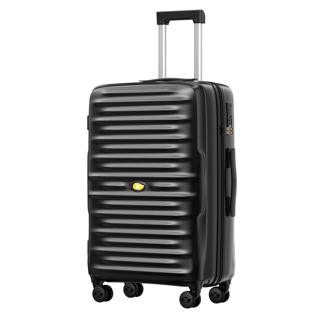 MGOB Koffer Mittelgross Hartschalen Trolley Polycarbonat Leicht Reisekoffer mit TSA-Schloss, 66x44x2