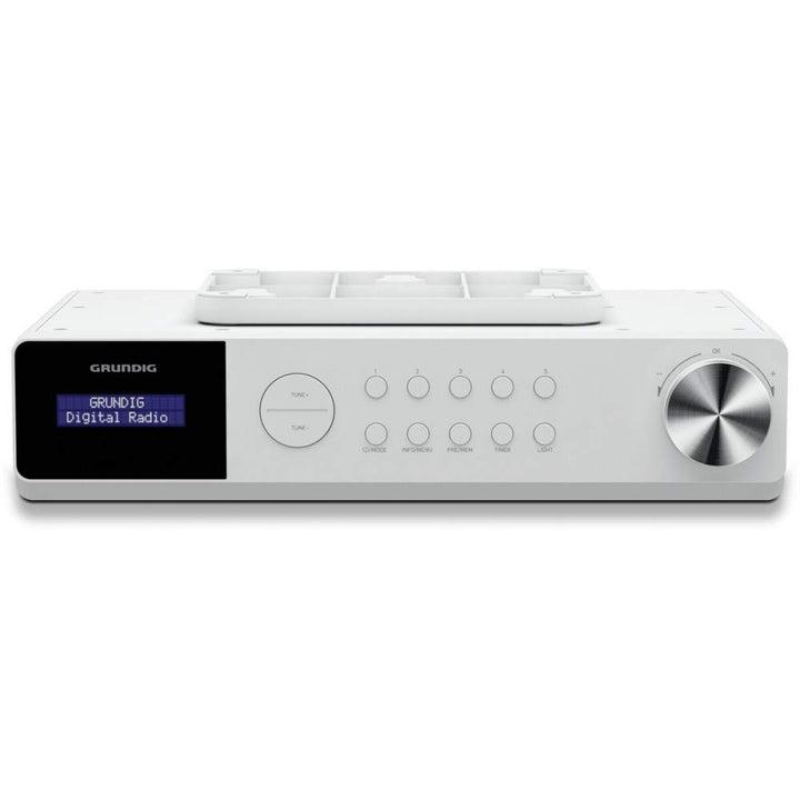Grundig DKR 1000 BT DAB + Küchenradio mit Bluetooth und DAB + Empfang Weiss weiss Küchenradio mit DA