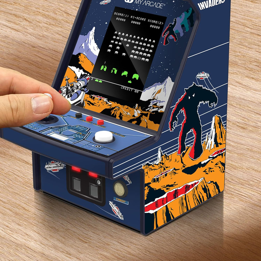 My Arcade DGUNL-7004 Space Invaders Micro Player Pro Portable Retro Arcade
