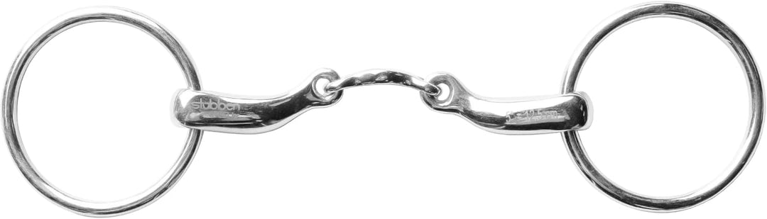 Stübben Gebiss 2229 Wassertrense anatomisch doppelt gebrochen 11,5 cm - 14 mm - Edelstahl, 11,5 cm -