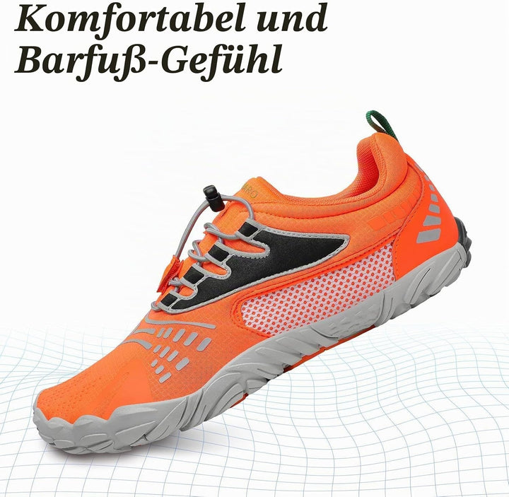 SAGUARO Unisex Barfussschuhe Traillaufschuhe Schnell Trocknend Wassersportschuhe, Gr. 36-47 36 EU Ka