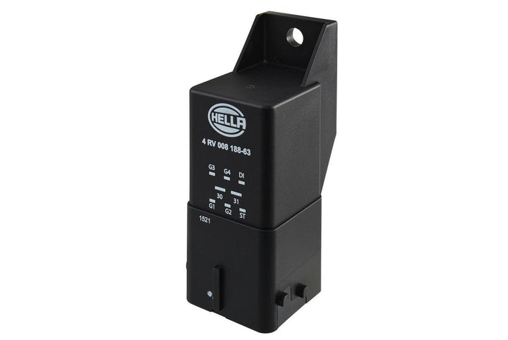 HELLA 4RV 008 188-631 Relais, Glühanlage - 12V - Anschlussanzahl: 8