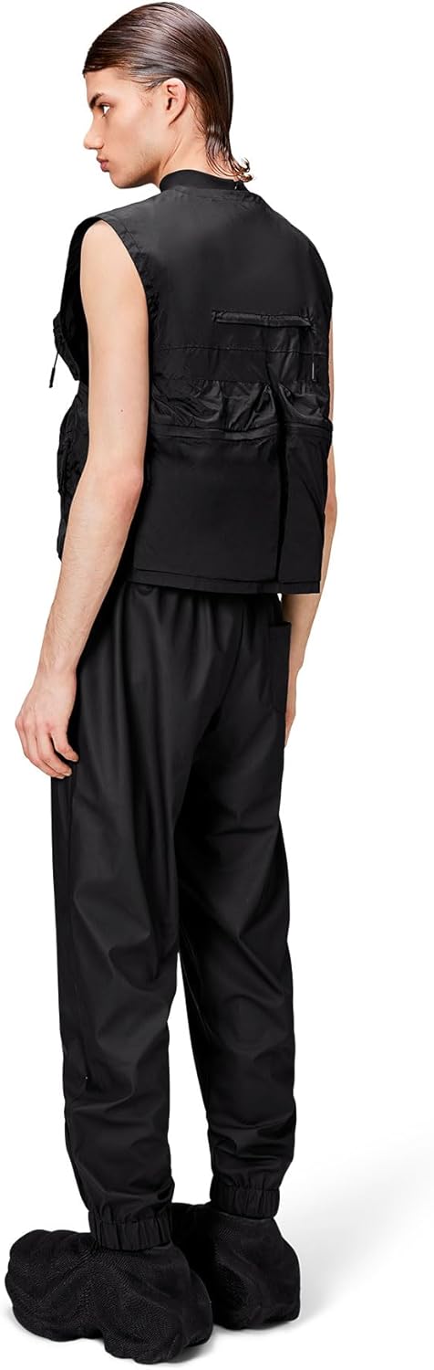 RAINS Unisex Normale Hose XS 01 Schwarz, XS 01 Schwarz