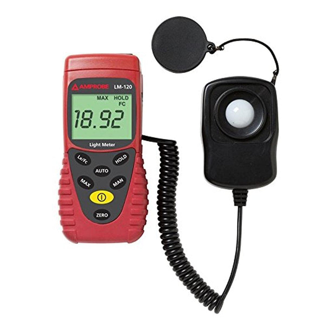 LM-120 Digitales Luxmeter mit Data-Hold, Man/Auto