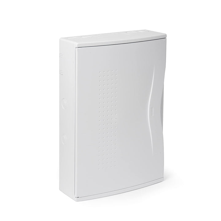 FAMATEL – Aufputzschrank Nuova | IP40 | 36 Elemente | 460 x 305 x 112 | Lichtundurchlässige Tür