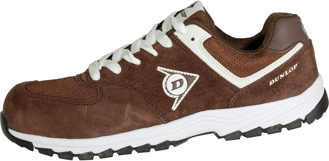 Dunlop dl0201027 – 37 Schuh, Leder Wildleder und Mesh, braun, 37 37 EU Braun, 37 EU Braun