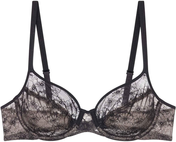 Triumph Damen Bright Spotlight W Bra 80E Schwarz, 80E Schwarz