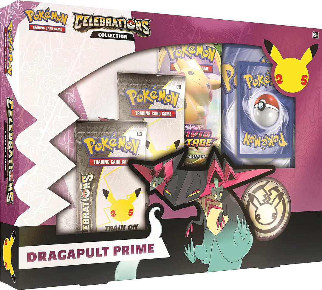Pokémon 25th Anniversary Celebrations Dragapult Prime Collection Box - EN