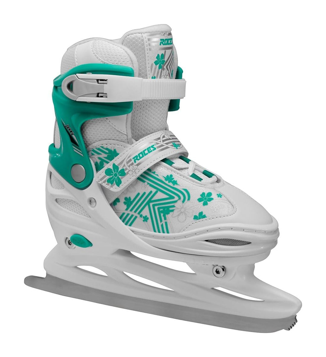 Roces Mädchen Jokey Ice 3.0 Girl Schlittschuh 26-29 Weiss/Türkis, 26-29 Weiss/Türkis