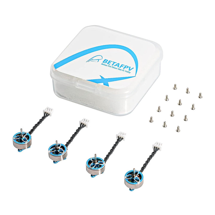 BETAFPV 4pcs 0802SE 19500KV 1S Brushless Motor Ultralight Weight 1S FPV RC Motor Compatible for 65/7