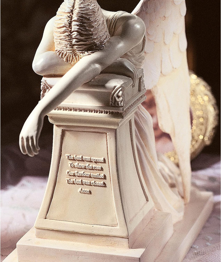 Design Toscano Engel der Trauer Schreibtisch, 19 x 9 x 19 cm Desktop, Desktop