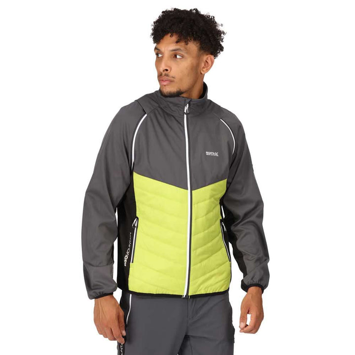 Regatta Herren 2in1 Daunenjacke/Weste Steren Hybrid XXL Lime, XXL Lime