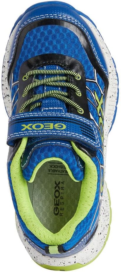 Geox Mädchen J Tuono Boy B Sneakers 27 EU Royal Lime, 27 EU Royal Lime