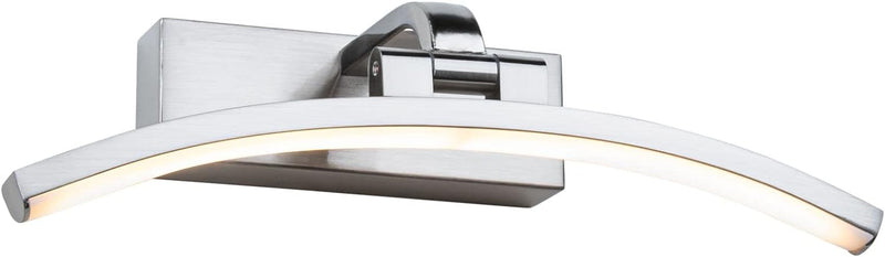 Paulmann 95556 LED Bilderleuchte Bento 300mm incl. 1x6 W Warmweiss Alu gebürstet Bildbeleuchtung Met