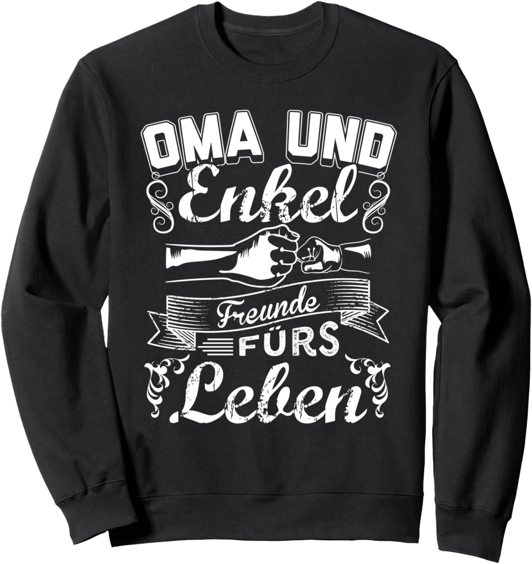 Oma Und Enkel Freunde Fürs Leben Muttertag Sweatshirt