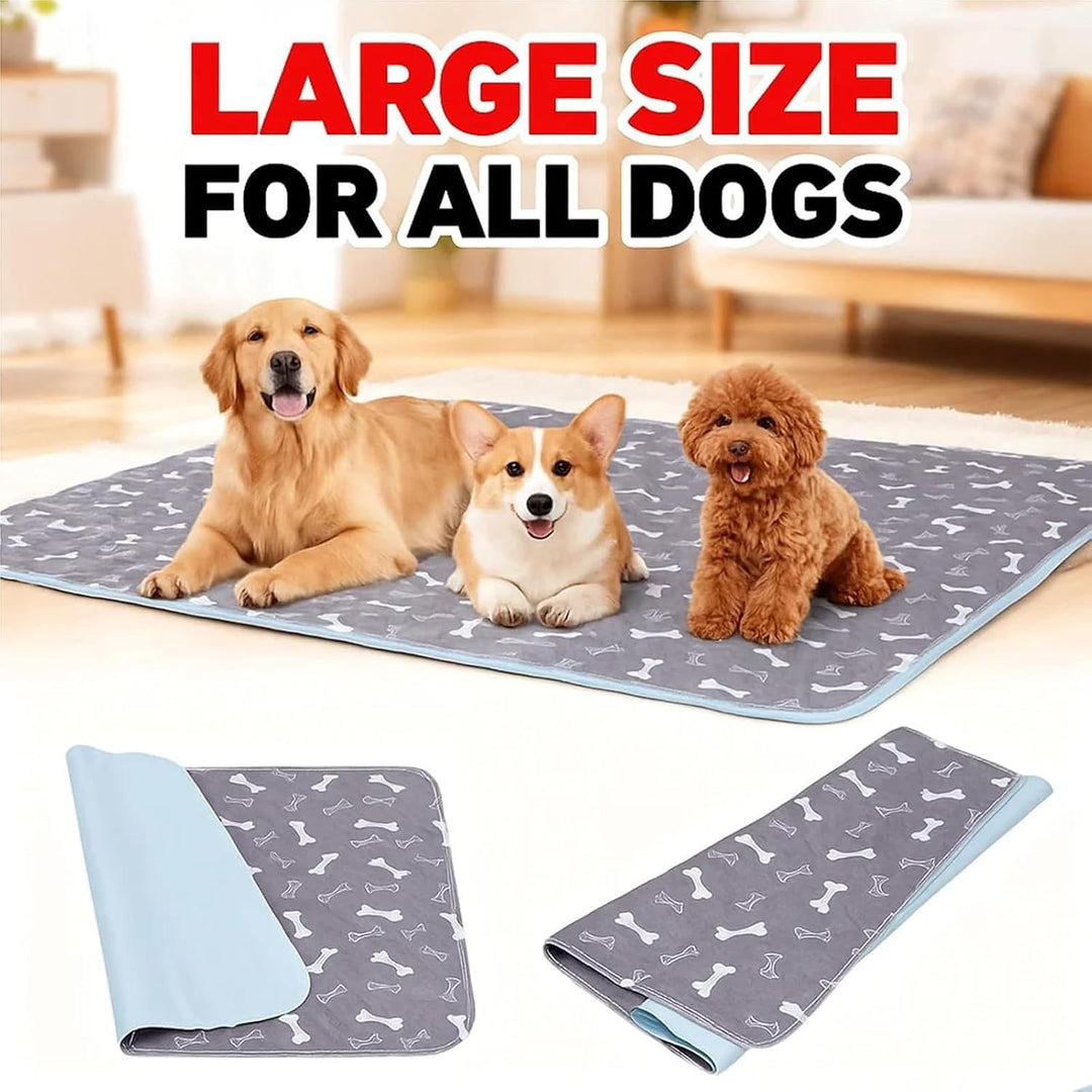 Welpenunterlage Mit Pheromonen, 2 Stück Welpenunterlagen Waschbar, Wasserdicht Puppy Training Pads,