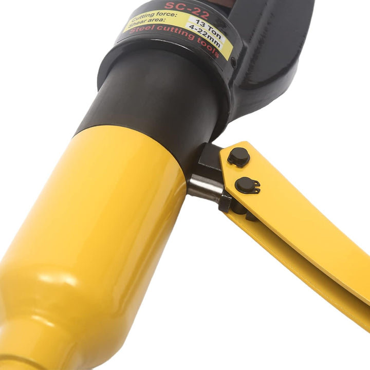 Hydraulischer Schneider Bewehrungsstahl Schneidwerkzeug 12 Tonnen Handheld Metall Bolzenschneider