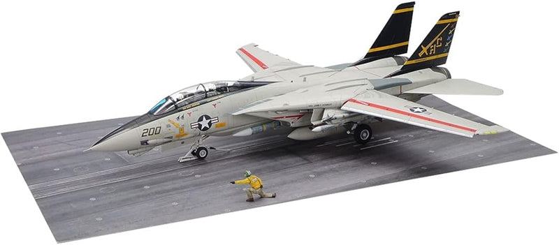 TAMIYA 61122 1:48 Grumman F-14A Flzg-Trägerstart Spä. -originalgetreue Nachbildung, Plastik Bausatz,