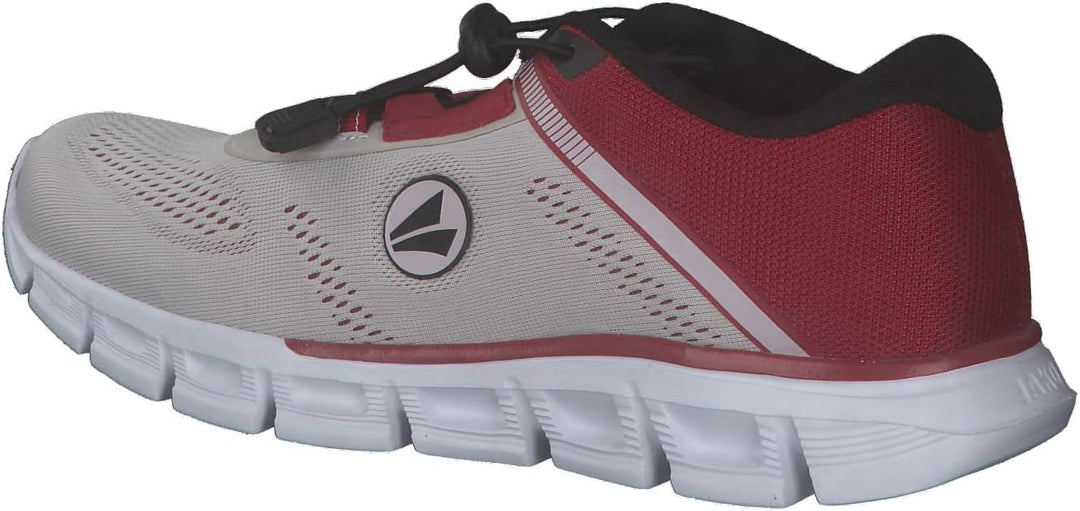 JAKO Unisex Sneaker Premium Flow 5901 Nimbous Cloud/K Red 36