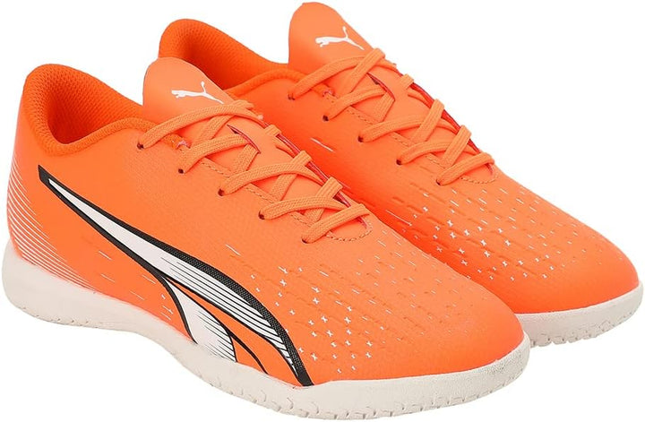 PUMA Fussballschuhe Ultra Play IT JR Kinder Teenager Hallenschuh 107780 01 Pink 28 EU Ultra Orange P