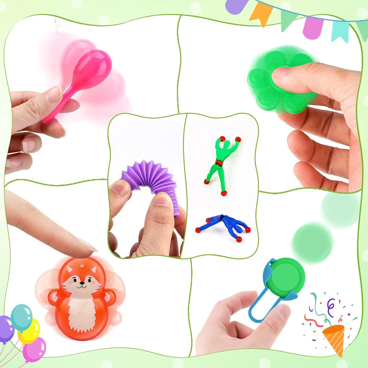 nicknack Mitgebsel Kindergeburtstag, 200 Stück Mitbringsel Kindergeburtstag Gastgeschenke, Pinata Fü