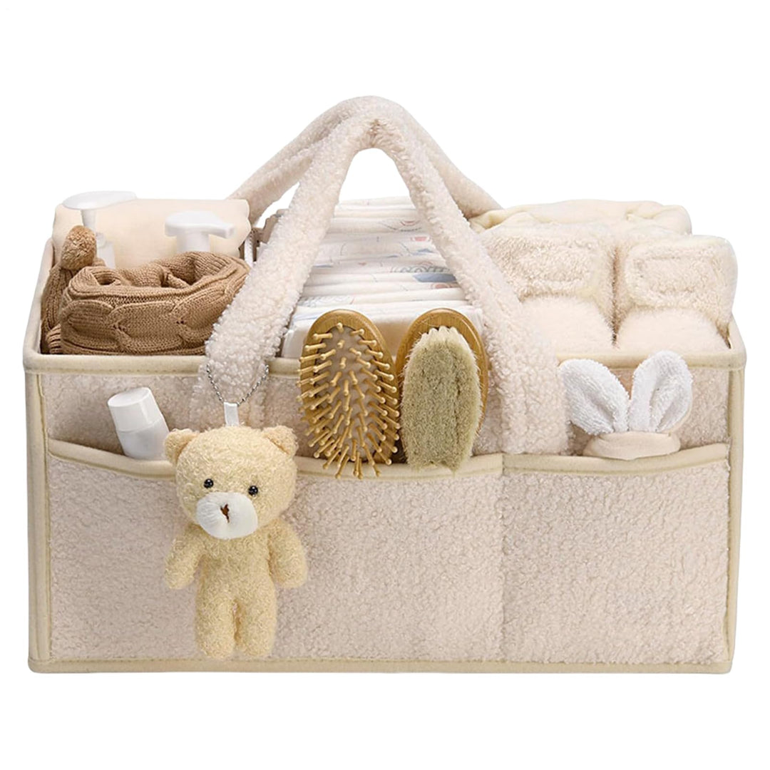 Baby Wickeltasche Organizer, Baby-Storage-Tasche Mit Abnehmbaren Trennwänden, Multifunktional Tragba