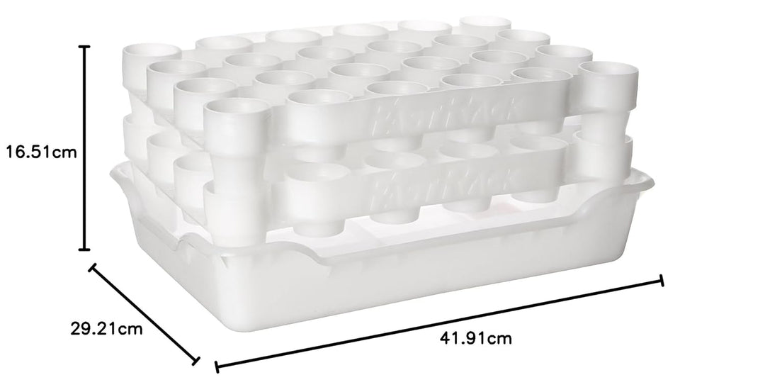 FastRack Flaschentrockner und Ablage-Set (FastRack24 zwei Racks und ein Tablett)