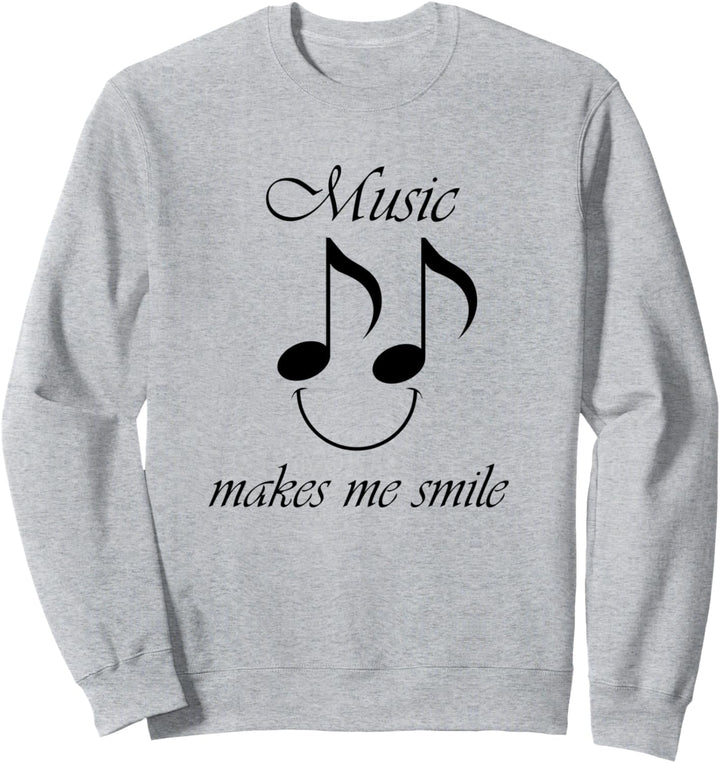 Vocal Coach Music Makes Me Smile Singen Sweatshirt