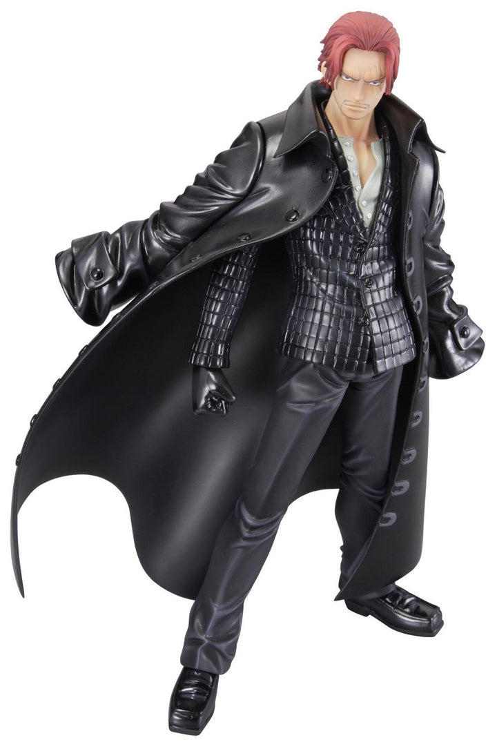 Megahouse One Piece Excellent Model P.O.P PVC Statue 1/8 Red Haired Shanks Strong Edition 24 cm