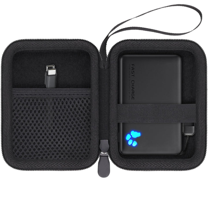 Khanka Reiseetui für INIU 10000mAh 45W Powerbank, Hartschalen Aufbewahrungstasche Kompatibel mit INI