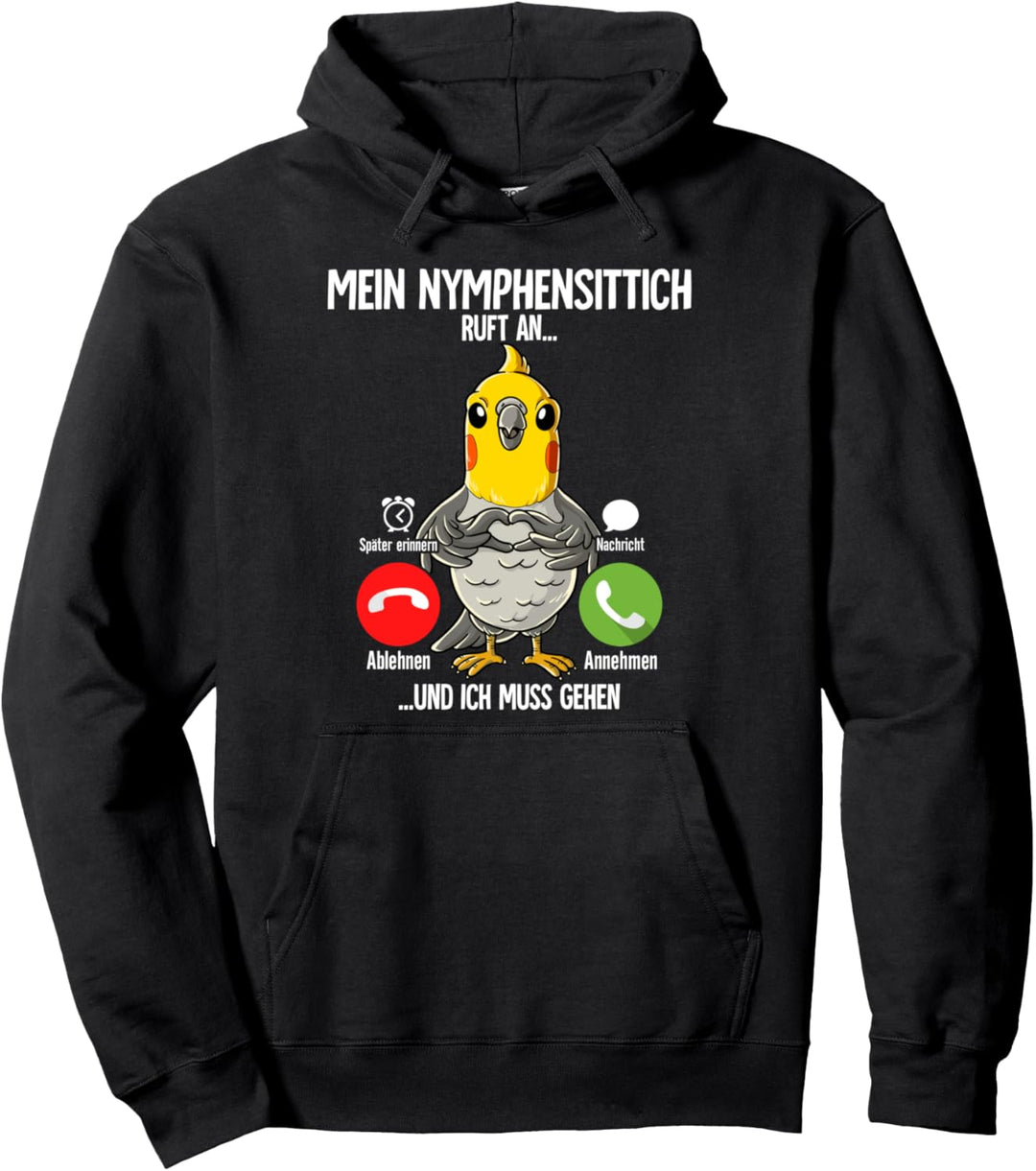 Nymphensittich Pullover Hoodie