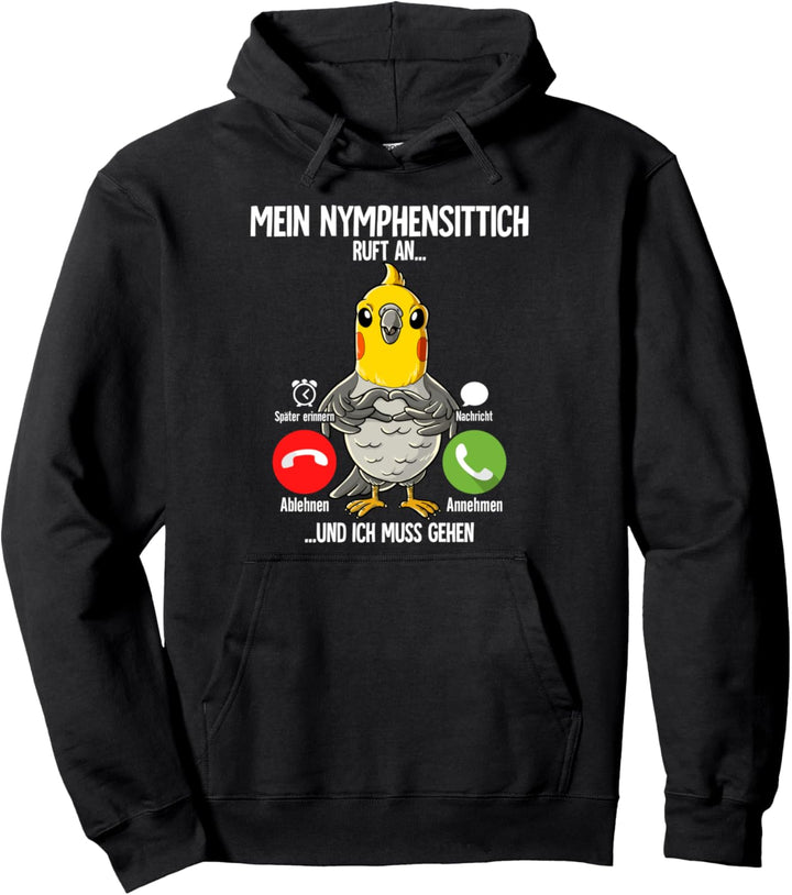 Nymphensittich Pullover Hoodie