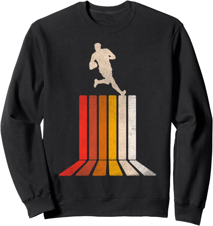 Geschenk für Rugby-Retro-Spieler Sweatshirt