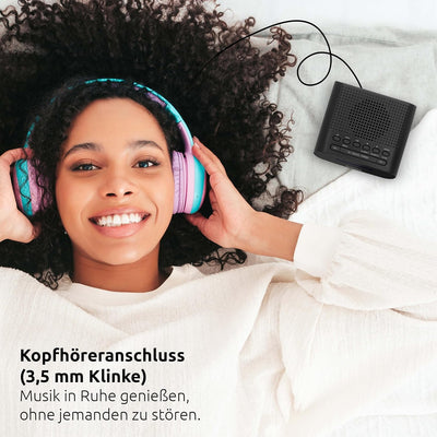 TechniSat TECHNIRADIO 50 - Kompakter Radiowecker (DAB+, UKW Wecker mit grossem LCD-Display, Dual-Ala